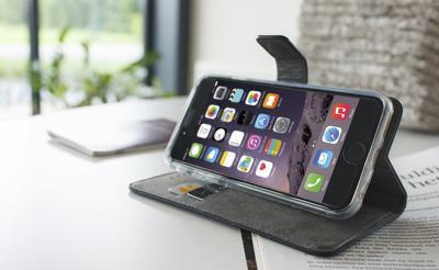 Premium Wallet TPU Case Sony Xperia XZ1 Compact - Smartphonehoesje - Booktype - PU leer - inclusief pashouder - zwart