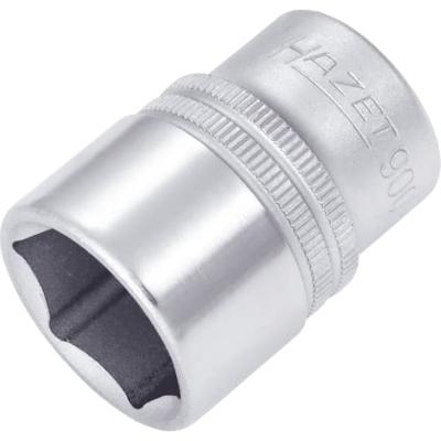 HAZET Dopsleutel 900-22 · 1/2 inch (12,5 mm) vierkant hol · Buiten-zeskant-tractieprofiel · SW 22 mm HAZET Dopsleutel 900-22 · 1/2 inch (12,5 mm) vierkant hol · Buiten-zeskant-tractieprofiel · SW 22 mm