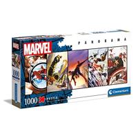 Clementoni panorama puzzel marvel superhelden, 1000st. - thumbnail