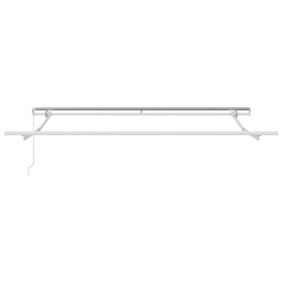 VidaXL Luifel handmatig uittrekbaar 300x250 cm bruin