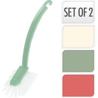 Afwasborstelset 2-delig kunststof - thumbnail