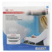 Scanpart afzuigkapfilter set 47x57cm plat Afzuigkap accessoire - thumbnail