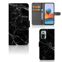 Xiaomi Redmi Note 10 Pro | Bookcase | Marmer Zwart - Origineel Cadeau Vader - thumbnail