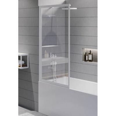 Badwand Riho Lucid GD501 Omkeerbaar Verstelbaar Aluminium 150x80 cm Mat Wit