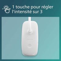 Bureaulamp Philips Lámpara de mesa Wit Metaal 3 W - thumbnail