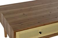 Hoofdtafel DKD Home Decor Spar Rotan (106 x 55 x 46 cm) - thumbnail