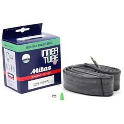 Mitas 27.5x1.75/2.50 Gel Schrader Binnenband Zwart Mitas 27.5x1.75/2.50 Gel Schrader Binnenband Zwart
