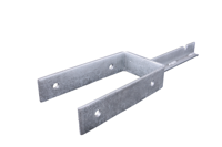 Waelbers U-pergoladrager 91mm, thermisch verzinkt (FV) T-pen - 1 Stuk(s) - 426383.99 - thumbnail