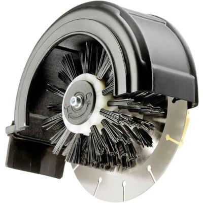 Gloria Haus und Garten 728964.0000 Cut&Brush 2-in-1 edge trimmer Kantensnijder borstelopzet Nylon, Verenstaal