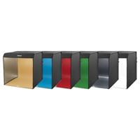 Hama ToGo Opvouwbare Mini Fotostudio + LED-Ringlamp 50x50 cm Zwart/Wit - thumbnail