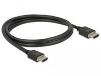 DeLOCK 85293 HDMI kabel 1 m HDMI Type A (Standaard) Zwart - thumbnail