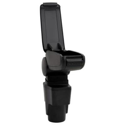 VidaXL Armsteun 13x34x(36,5-53) cm abs zwart