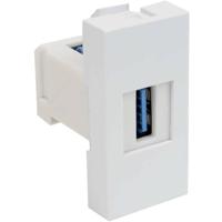 KOPOS QD 45X22.5-USB_HB Apparaatinzet Datamodule (b x h) 22.5 mm x 45 mm Wit 1 stuk(s) - thumbnail