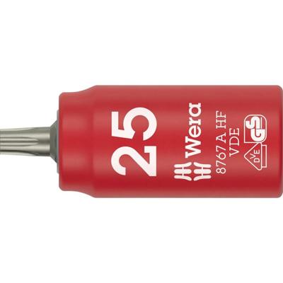 Wera 8767 A VDE HF 05005923001 Torx Dopsleutelinzetstuk T 25