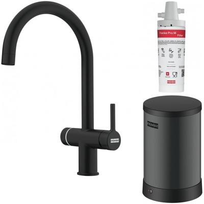 Franke Maris Touch Zwart 4L Kraan Zwart Franke Maris Touch Zwart 4L Kraan Zwart