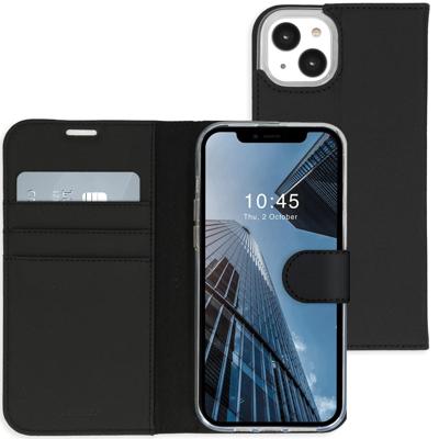 Accezz Wallet Case voor Apple iPhone 14 Plus Telefoonhoesje Zwart
