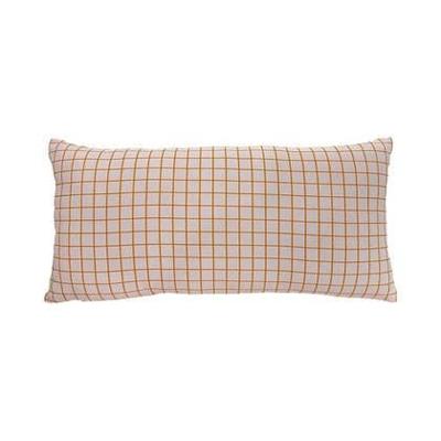 Sierkussen Cuadro - Zachtroze - 50x25x6cm