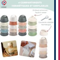 Melkdispenser met 4 vakken BEABA doorzichtig - thumbnail