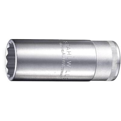 Stahlwille dop 12k 1/2"-19mm lang