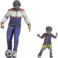 NOCH 10604 H0 Voetbal figuren Geverfd, Staand - thumbnail
