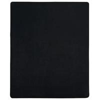 VidaXL Hoeslaken jersey 100x200 cm katoen zwart - thumbnail