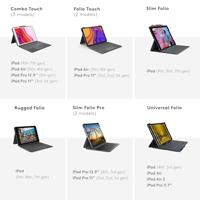 Logitech Combo Touch for iPad Pro 11-inch (1st, 2nd, and 3rd generation) - thumbnail
