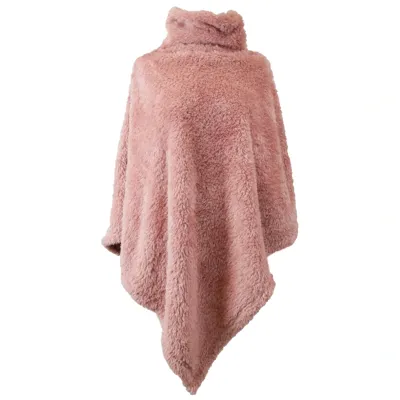 Unique Living poncho dara 80x75cm old pink