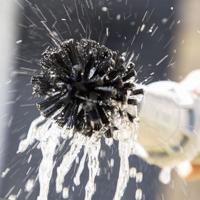 Huismerk Premium Twise Roterende Borstel Voor Tuinslang - 39 x 7 x 7 cm - thumbnail