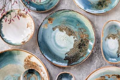 Bonna Serveerschaal - Futura - Porselein - 19x11 cm - set van 2