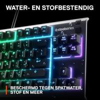 Gaming Keyboard SteelSeries APEX 3 TKL Qwerty Spaans - thumbnail