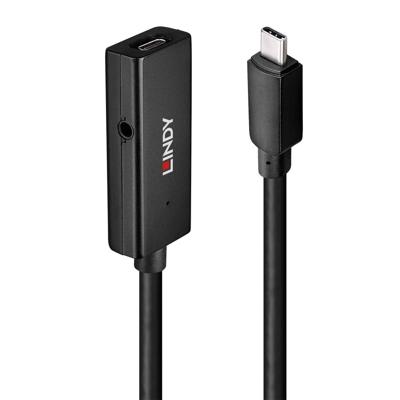 USB-C-kabel LINDY 43356 5 m Zwart