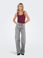 Only Onlea Glitter S/l 2-ways Top Jrs Noos Tops En Singlets Chocolate Truffle - thumbnail