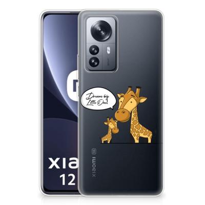 Xiaomi 12 Pro Telefoonhoesje met Naam Giraffe Xiaomi 12 Pro Telefoonhoesje met Naam Giraffe