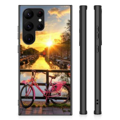 Samsung Galaxy S23 Ultra TPU Backcover Amsterdamse Grachten Samsung Galaxy S23 Ultra TPU Backcover Amsterdamse Grachten