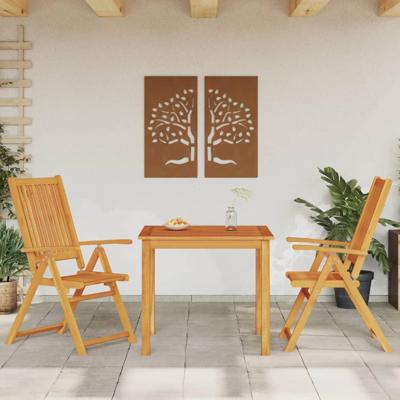 3-delige Tuinset massief acaciahout 3-delige Tuinset massief acaciahout