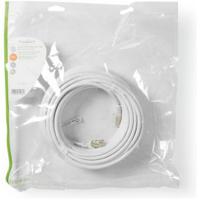 Cat 8.1 S/FTP-Netwerkkabel | RJ45 Male naar RJ45 Male | 15,0 m | Wit - thumbnail