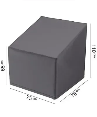 AeroCover | Loungestoelhoes XL 75 x 78 x 65-110(h) cm - thumbnail