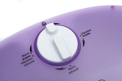 Mesko Home MS 2152 voetenbad/relaxapparaat 75 W Violet, Wit