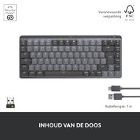 Bluetooth toetsenbord Logitech 920-010780 Engels EEUU Zwart Grijs QWERTY Qwerty US International - thumbnail