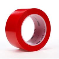 3M 471F 471R50 PVC-plakband Rood (l x b) 33 m x 50 mm 1 stuk(s) - thumbnail