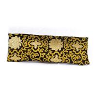 Meditatiebankkussen Zwart-Goudkleurige Lotus - thumbnail