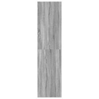 Kledingkast 80x50x200 cm bewerkt hout grijs sonoma eikenkleur - thumbnail