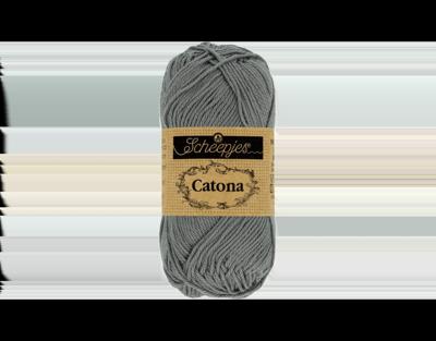 Scheepjes Catona - 10g - 242 Metal Grey