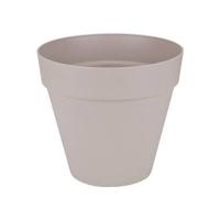 Elho loft urban bloempot rond 30 cm warm grey - thumbnail