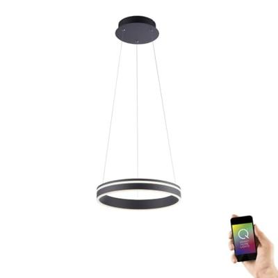 Paul Neuhaus Design hanglampQ-Vito Ø 40cm antraciet - 8410-13