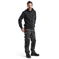 Blåkläder Sweatshirt Jersey 1/2 rits 33651048 | Zwart | Maat XXL - 7330509475751 - thumbnail