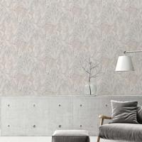 Livingwalls Stories of Life - Grijs - Bladeren - 396534 - thumbnail