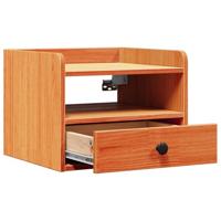 Nachtkastjes met lade Wandgemonteerd 2 pcs Wasbruin 38 x 36 x 29.5 cm - thumbnail