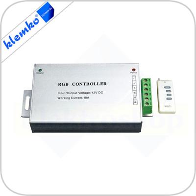 RGB Kleurcontroller 12V-10A max met sequencer en vaste kleur