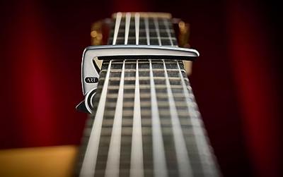 G7th Performance 3 Classical Silver capo voor klassieke, flamenco en 7- en 8-snarige gitaren